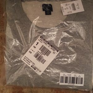 JCrew cotton crew neck shortsleeved sweatshirts.